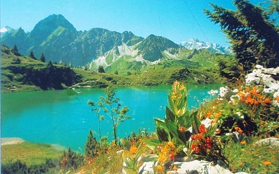 Allgäu, Seealpsee, Deutschland