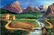 Amerikanische Farm