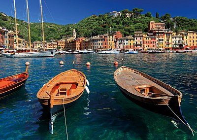 Hafen in Portofino, Italien