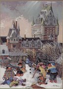 Winterspiele in Quebec